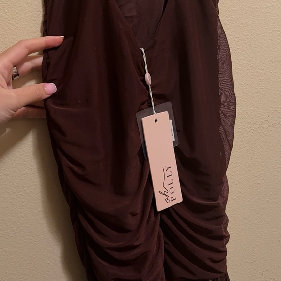 Oh Polly Backless Ruffle Dress - Picture 4 of 5